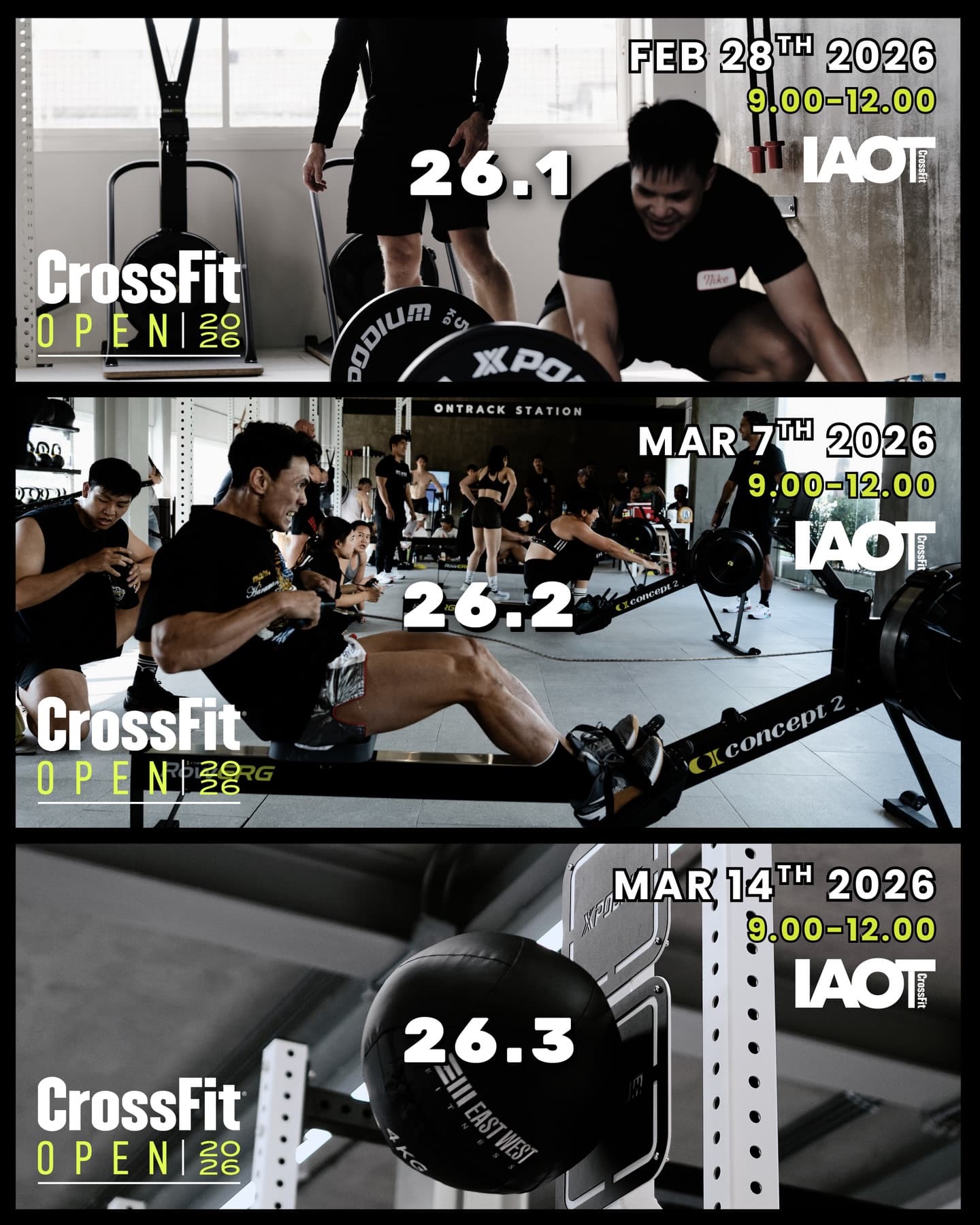 CrossFit Open 2026 - Week 3 (26.3)