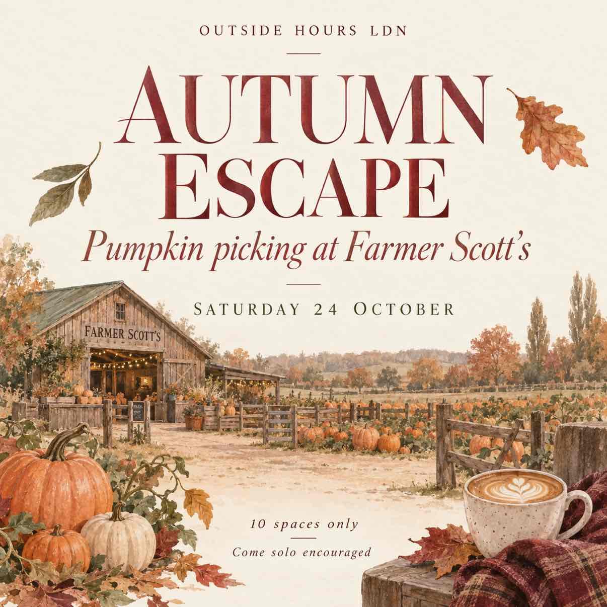 Pumpkin picking social